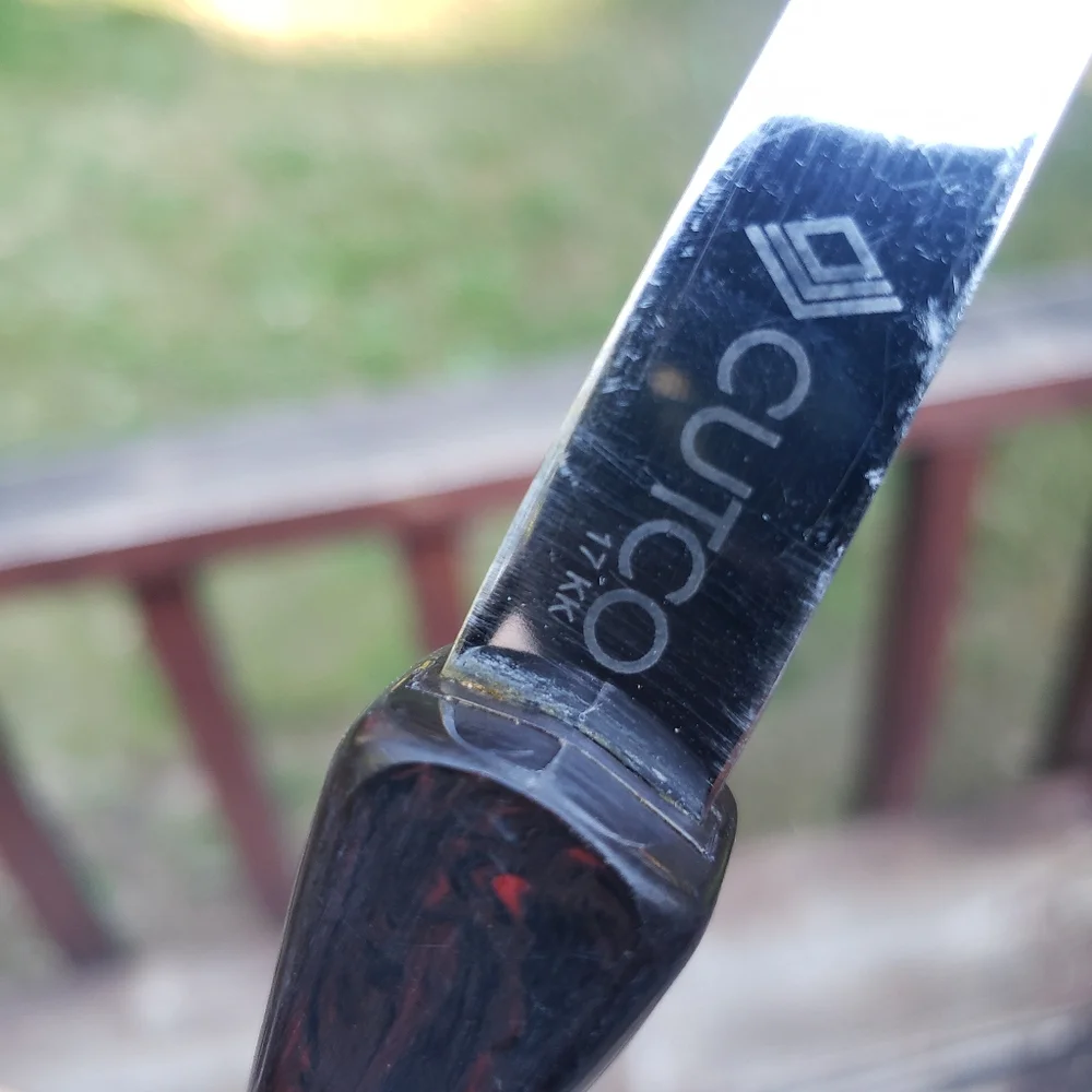 CUTCO Basting Spoon - Classic Dark Brown Handle - #1712